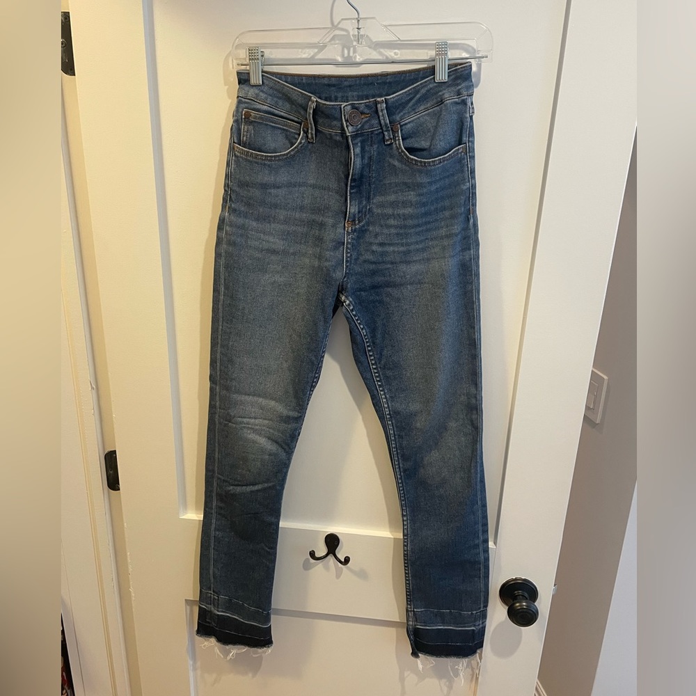 Sandro high waisted skinny jeans